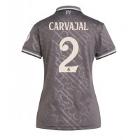 Real Madrid Daniel Carvajal #2 Tredje Tröja Kvinnor 2024-25 Korta ärmar